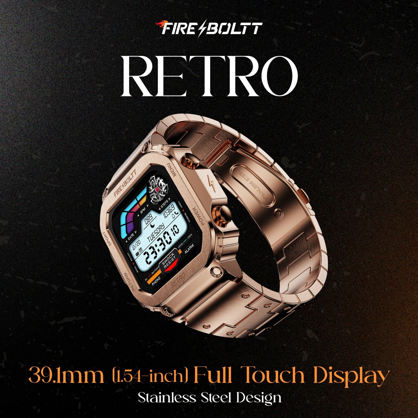 fire boltt Retro 39.1mm